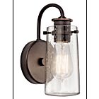 Kichler 45457OZ 1-Light Olde Bronze 60W Wall Sconce