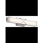 Kichler 45657CHLED 2-Lights Chrome 23W LED Linear Vanity Light