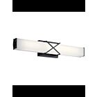 Kichler 45657MBKLED 2-Lights Matte Black 23W LED Linear Vanity Light