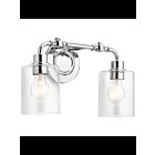 Kichler 45665CH 2-Lights Chrome 75W Vanity Light