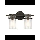 Kichler 45688OZ 2-Lights Olde Bronze 75W Vanity Light