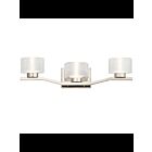 Kichler 45723PNLED 3-Lights Polished Nickel 19W LED Vanity Light