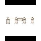 Kichler 45773PN 4-Lights Polished Nickel 100W Vanity Light
