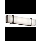 Kichler 45838OZLED 1-Light Olde Bronze 25W LED Linear Vanity Light