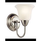 Kichler 45881NI 1-Light Brushed Nickel 100W Wall Sconce