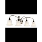 Kichler 45884NI 4-Lights Brushed Nickel 100W Vanity Light