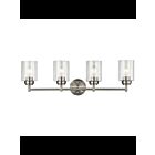 Kichler 45887NI 4-Lights Brushed Nickel 75W Vanity Light