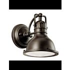 Kichler 49064OZ 1-Light Olde Bronze 60W Outdoor Wall Light