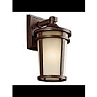Kichler 49071BST 1-Light Brown Stone 100W Outdoor Wall Light