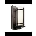 Kichler 49119AVI 1-Light Anvil Iron 100W Outdoor Wall Light