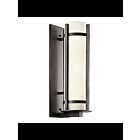 Kichler 49121AVI 2-Lights Anvil Iron 75W Outdoor Wall Light