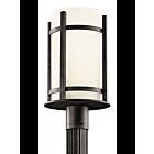 Kichler 49123AVI 1-Light Anvil Iron 150W Outdoor Post Light