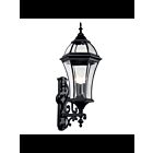 Kichler 49185BK 3-Lights Black 60W Outdoor Wall Light