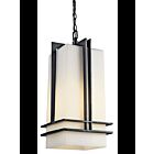 Kichler 49205BK 1-Light Black 100W Outdoor Pendant