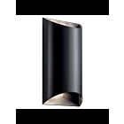 Kichler 49279BKLED 2-Lights Black 20W LED Outdoor Wall Light