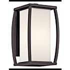 Kichler 49337AZ 1-Light Architectural Bronze 100W Outdoor Wall Light
