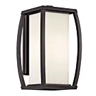 Kichler 49338AZ 1-Light Architectural Bronze 150W Outdoor Wall Light