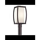 Kichler 49342AZ 1-Light Architectural Bronze 150W Outdoor Post Light