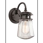 Kichler 49444AZ 1-Light Architectural Bronze 75W Outdoor Wall Light