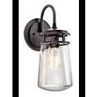 Kichler 49445AZ 1-Light Architectural Bronze 100W Outdoor Wall Light