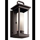 Kichler 49475RZ 1-Light Rubbed Bronze 60W Outdoor Wall Light