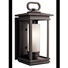 Kichler 49476RZ 1-Light Rubbed Bronze 100W Outdoor Wall Light