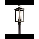 Kichler 49478RZ 1-Light Rubbed Bronze 100W Outdoor Post Light