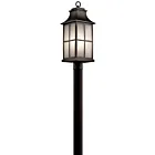Kichler 49583OZ 1-Light Olde Bronze 100W Outdoor Post Light