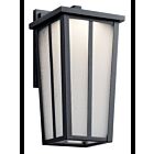 Kichler 49622BKTLED 1-Light Textured Black 17W LED Outdoor Wall Light