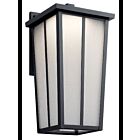 Kichler 49624BKTLED 1-Light Textured Black 17W LED Outdoor Wall Light