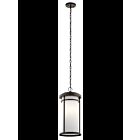 Kichler 49689OZ 1-Light Olde Bronze 150W Outdoor Pendant