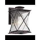 Kichler 49743WZCL18 1-Light Weathered Zinc 10W LED Outdoor Wall Light
