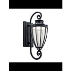 Kichler 49753BKTLED 1-Light Textured Black 25W LED Outdoor Wall Light