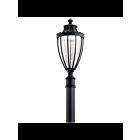 Kichler 49756BKTLED 1-Light Textured Black 25W LED Outdoor Post Light