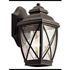 Kichler 49840OZ 1-Light Olde Bronze 75W Outdoor Wall Light
