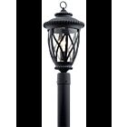 Kichler 49849BKT 1-Light Textured Black 150W Outdoor Post Light