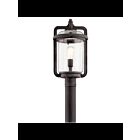 Kichler 49869WZC 1-Light Weathered Zinc 150W Outdoor Post Light