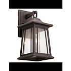 Kichler 49909RZ 1-Light Rubbed Bronze 100W Outdoor Wall Light