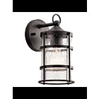Kichler 49960AVI 1-Light Anvil Iron 75W Outdoor Wall Light
