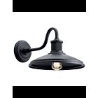 Kichler 49980BKT 1-Light Textured Black 100W Outdoor Wall Light