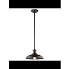 Kichler 49982OZ 1-Light Olde Bronze 100W Outdoor Pendant