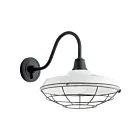 Kichler 49991WH 1-Light White 150W Outdoor Wall Light