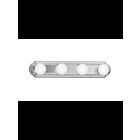 Kichler 5017CH 4-Lights Chrome 60W Vanity Light