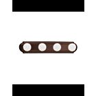 Kichler 5017TZ 4-Lights Tannery Bronze 60W Vanity Light