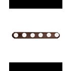 Kichler 5018TZ 6-Lights Tannery Bronze 60W Vanity Light