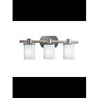 Kichler 5053NI 3-Lights Brushed Nickel 100W Vanity Light