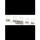 Kichler 5085NI 5-Lights Brushed Nickel 100W Vanity Light