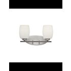Kichler 5097NIL18 2-Lights Brushed Nickel 10W LED Vanity Light