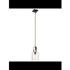 Kichler 52035NBR 1-Light Natural Brass 75W Pendant