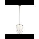 Kichler 52073SN 1-Light Satin Nickel 100W Pendant